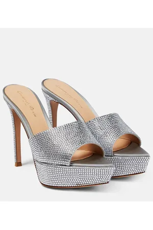 Gianvito Rossi Sandalias con cristales