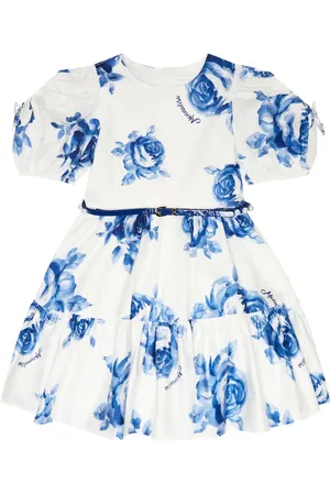 MONNALISA Vestido Adele de algodón floral