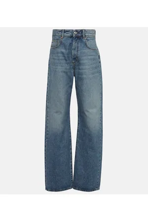 Sportmax Jeans anchos Fido con tiro alto