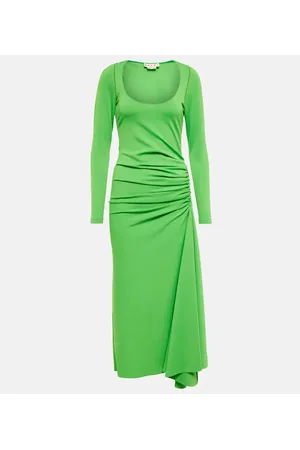 Marni Vestido midi fruncido