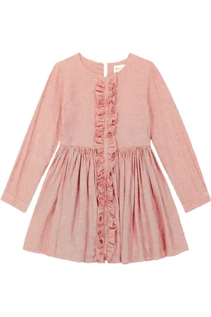 MORLEY Vestido Taxi de algodón con volantes