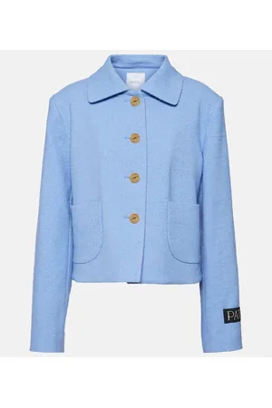 Patou Chaqueta en mezcla de algodón y lino