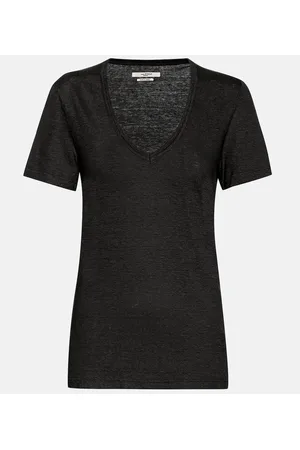 Marant Etoile Camiseta Kranger de lino