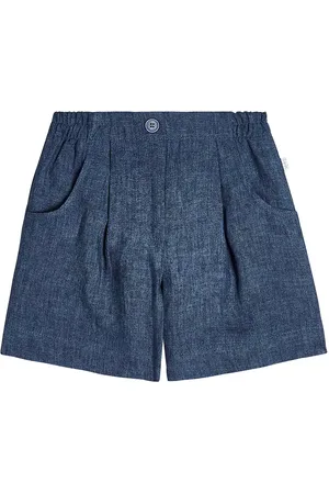 Il gufo Shorts de lino