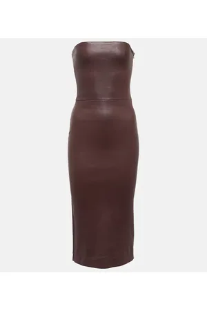 Stouls Vestido midi Mona 23 de piel