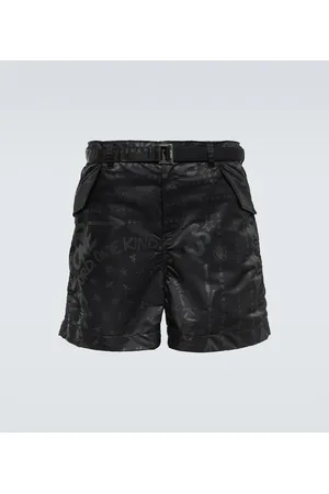 SACAI X Eric Haze shorts estampados
