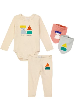 Bobo Choses Bebé - set de body, leggings y bufandas Funny Friends
