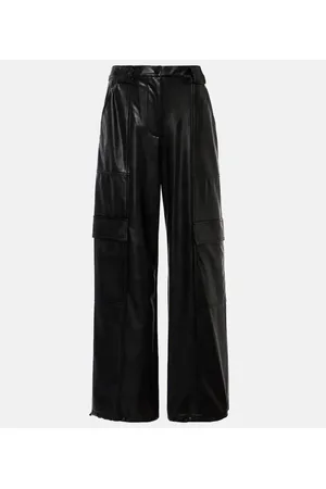 Simkhai Pantalones cargo Sofia de piel sintética
