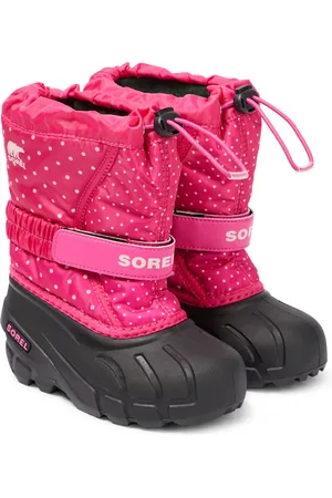 Botas de nieve Flurry en rosa - Sorel Kids