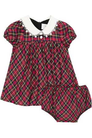 PAADE Bebé - set de vestido y braga a cuadros