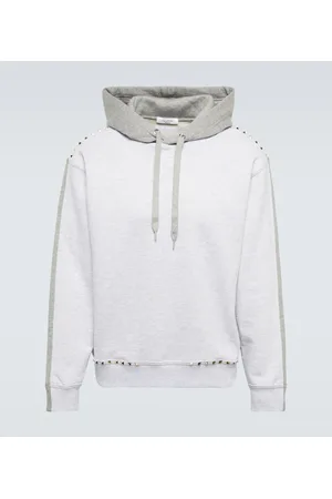 VALENTINO Sudadera Rockstud en jersey de algodón