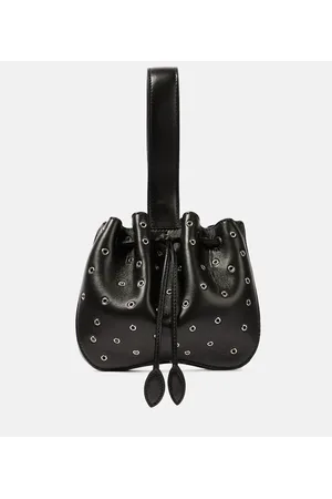 Alaïa Alaïa Clutch Rose Marie Mini de piel