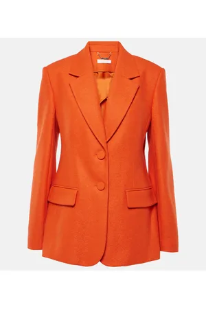 Chloé Chloé Blazer de jersey de lana y cachemir