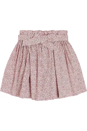 BONPOINT Falda Tuie de algodón floral