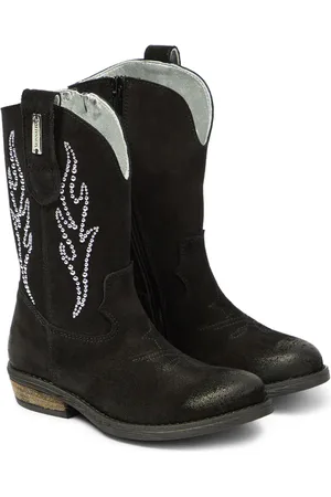 MONNALISA Botas cowboy de ante