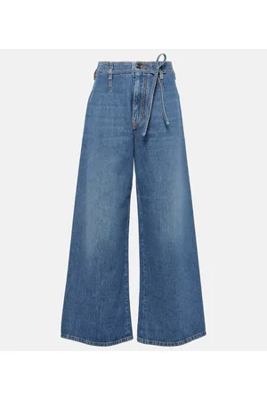 Etro Jeans anchos de tiro alto