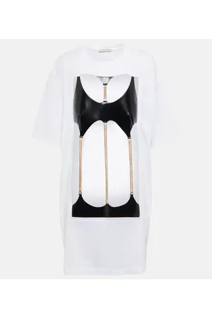 Christopher Kane Camiseta de algodón