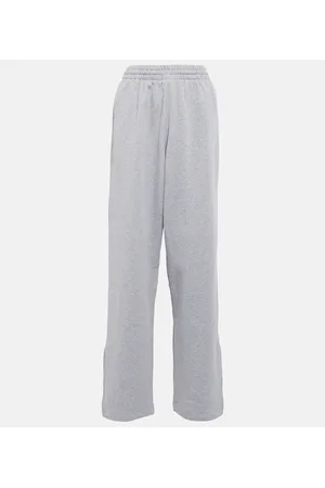 WARDROBE.NYC X Hailey Bieber pantalones anchos de algodón