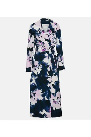DRIES VAN NOTEN Abrigo con estampado floral