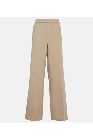 MAGDA BUTRYM Pantalones anchos de cachemir