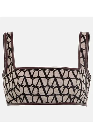 VALENTINO Bralette Toile Iconographe Light