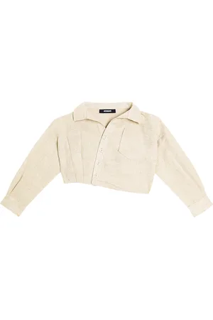 Jacquemus Top La Chemise Mejean de algodón y lino