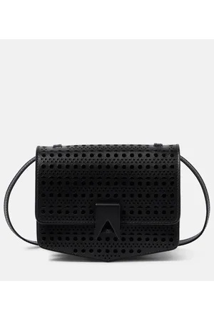 Alaïa Alaïa Bolso cruzado Le Papa Small Vienne de piel