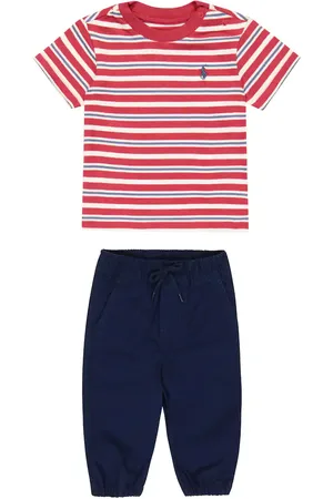 Ralph Lauren Bebé - set de camiseta y pantalón