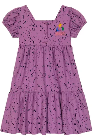Jelly Mallow Vestido de algodón estampado