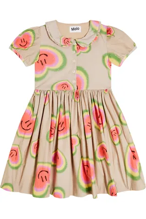 Molo Vestido Cady de popelín estampado
