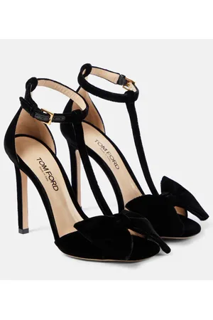 Tom Ford Sandalias Brigitte de terciopelo