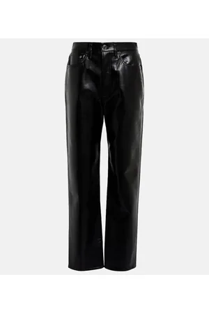 AGOLDE Pantalones 90s Pinch Waist de piel sintética