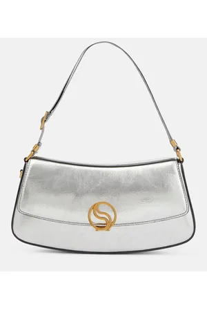 Stella McCartney Bolso al hombro metálico S-Wave