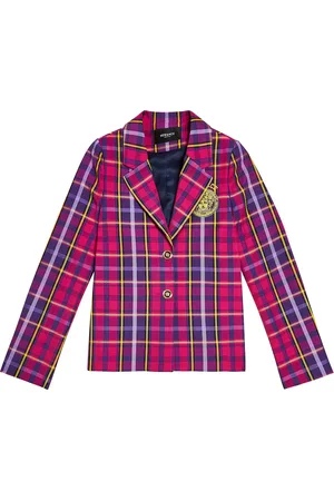 VERSACE Blazer a cuadros