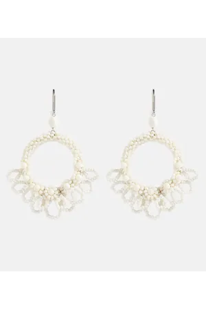 Isabel Marant Pendientes Talasi con cuentas
