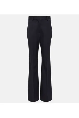 NILI LOTAN Pantalones slim Evan de lana virgen