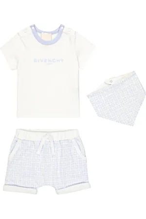 Givenchy Bebé - camiseta, shorts y bandana 4G