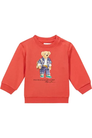 Ralph Lauren Bebé - sudadera Polo Bear de algodón