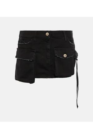 The Attico Minifalda Fay en denim