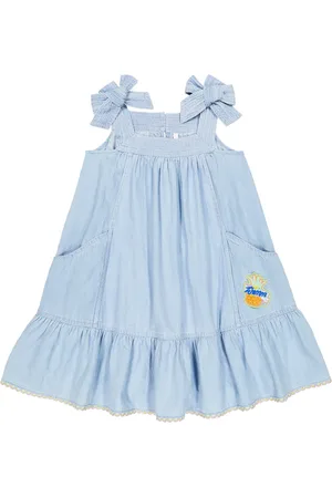 ZIMMERMANN Vestido Halcyon en denim