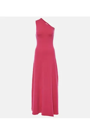 EXTREME CASHMERE Vestido largo N°301 Swan de mezcla de cachemir