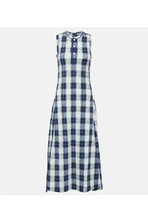 Ralph Lauren Vestido largo en jersey de algodón