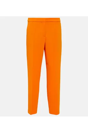 DRIES VAN NOTEN Pantalones slim de crepé