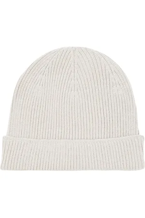 Rick Owens Gorro de punto acanalado de lana