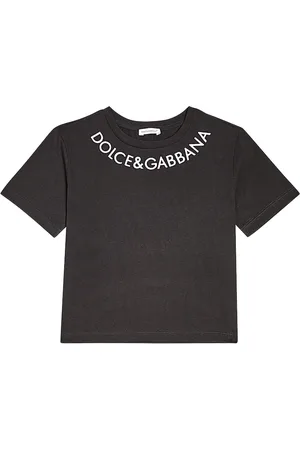 Dolce & Gabbana Camiseta de jersey de algodón con logo