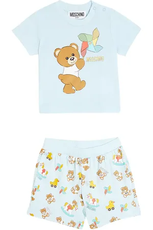 Moschino Baby - set camiseta y shorts de jersey