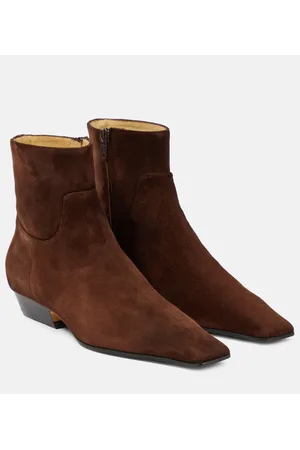Khaite Botas chelsea Marfa de ante