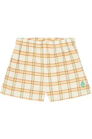 The Animals Observatory Shorts Calm Pants de algodón a cuadros