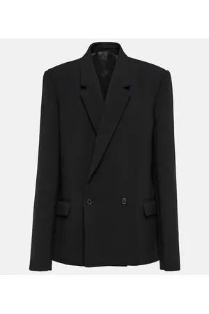 WARDROBE.NYC X Hailey Bieber blazer HB de lana