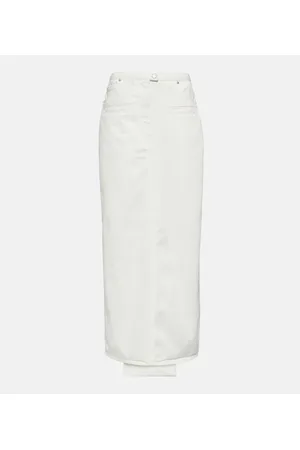 Courrèges Courrèges Falda larga de denim